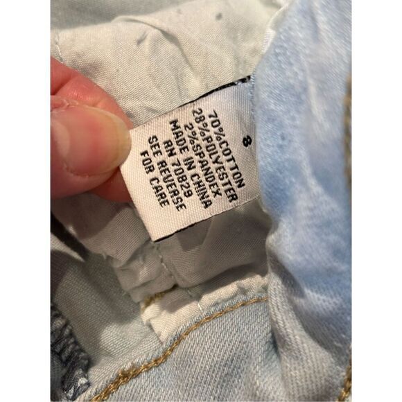 Rue 21 diamond flare bell bottom jeans, size 8 - Picture 9 of 12